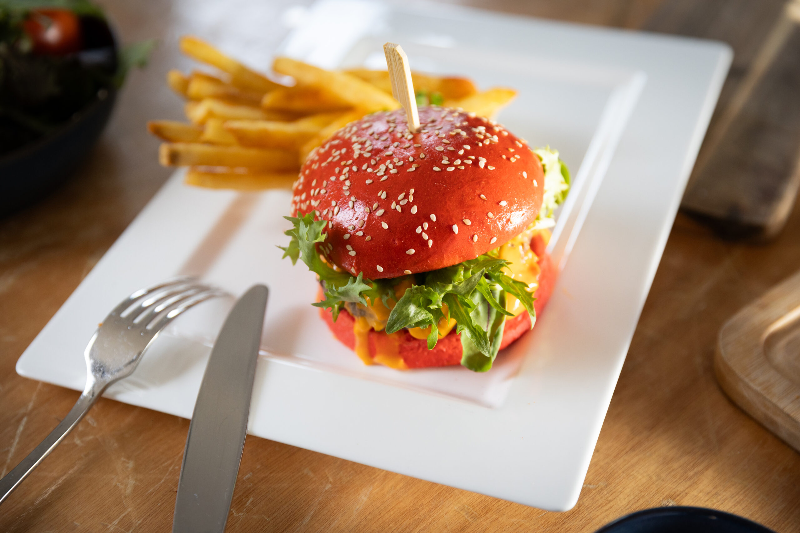 Le fameux Folie's burger 