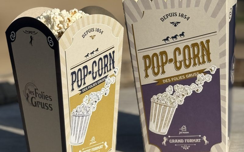Pop corn petit ou grand 