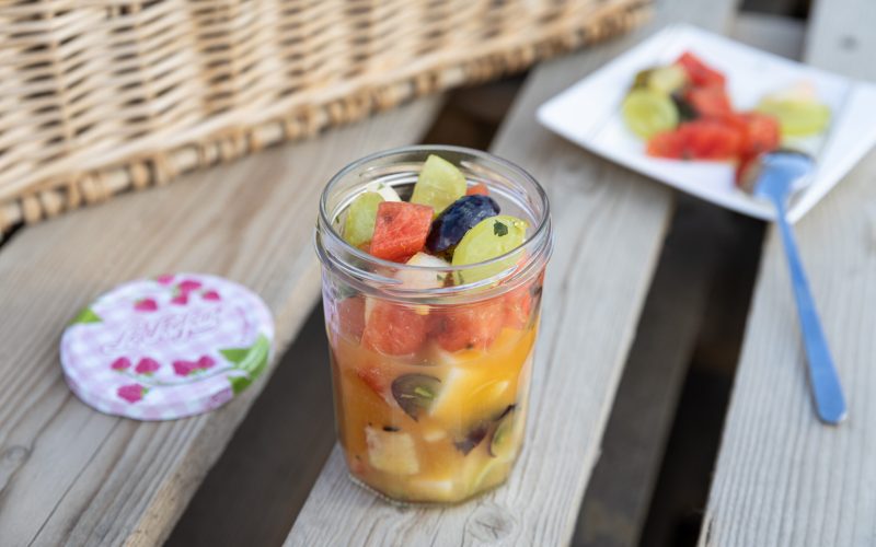 Ensalada de frutas casera